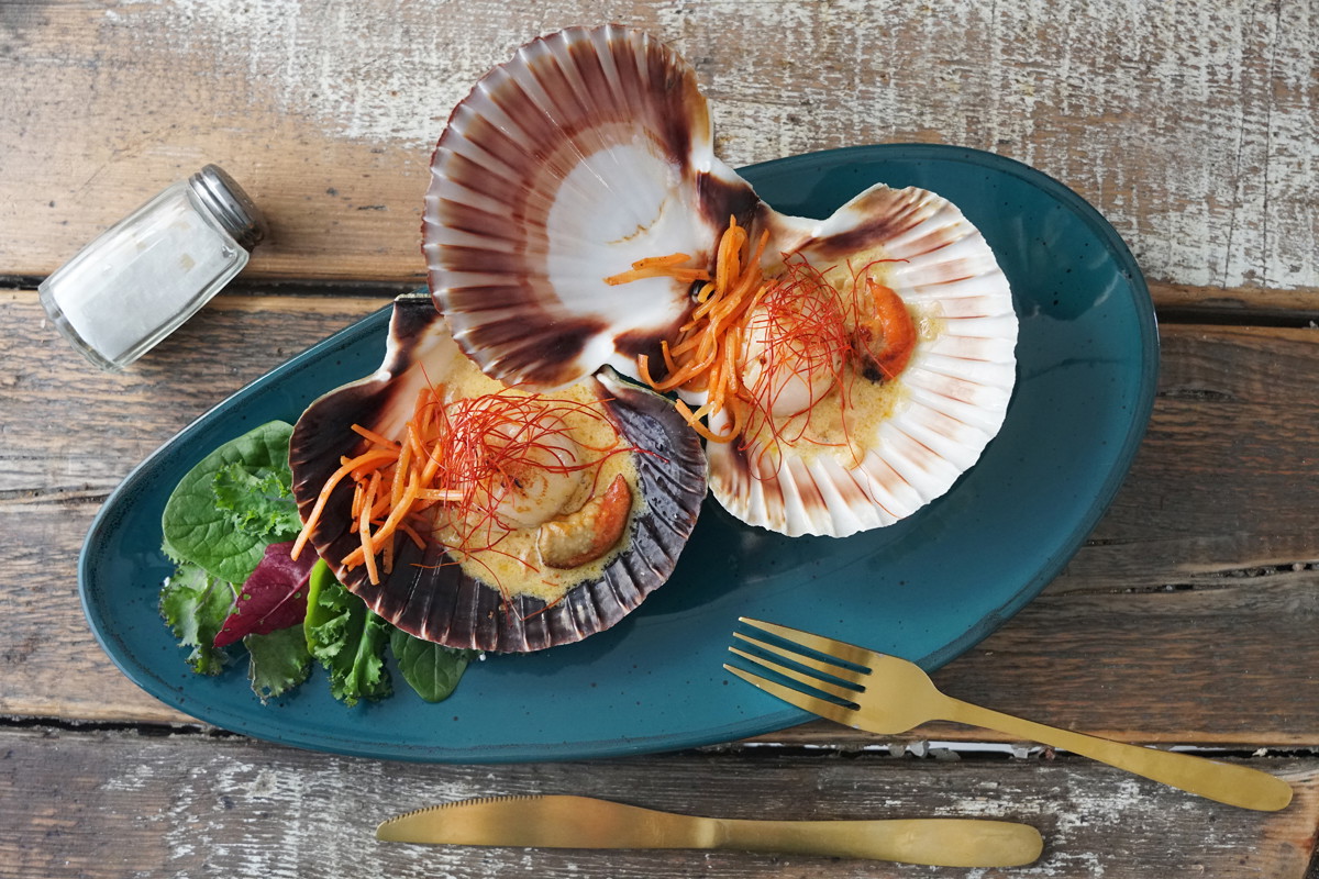 Jakobsmuscheln in Safranbutter Rezept 2