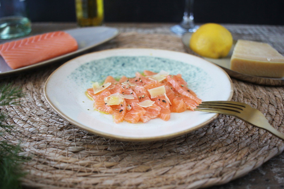 Lachs Carpaccio Rezept