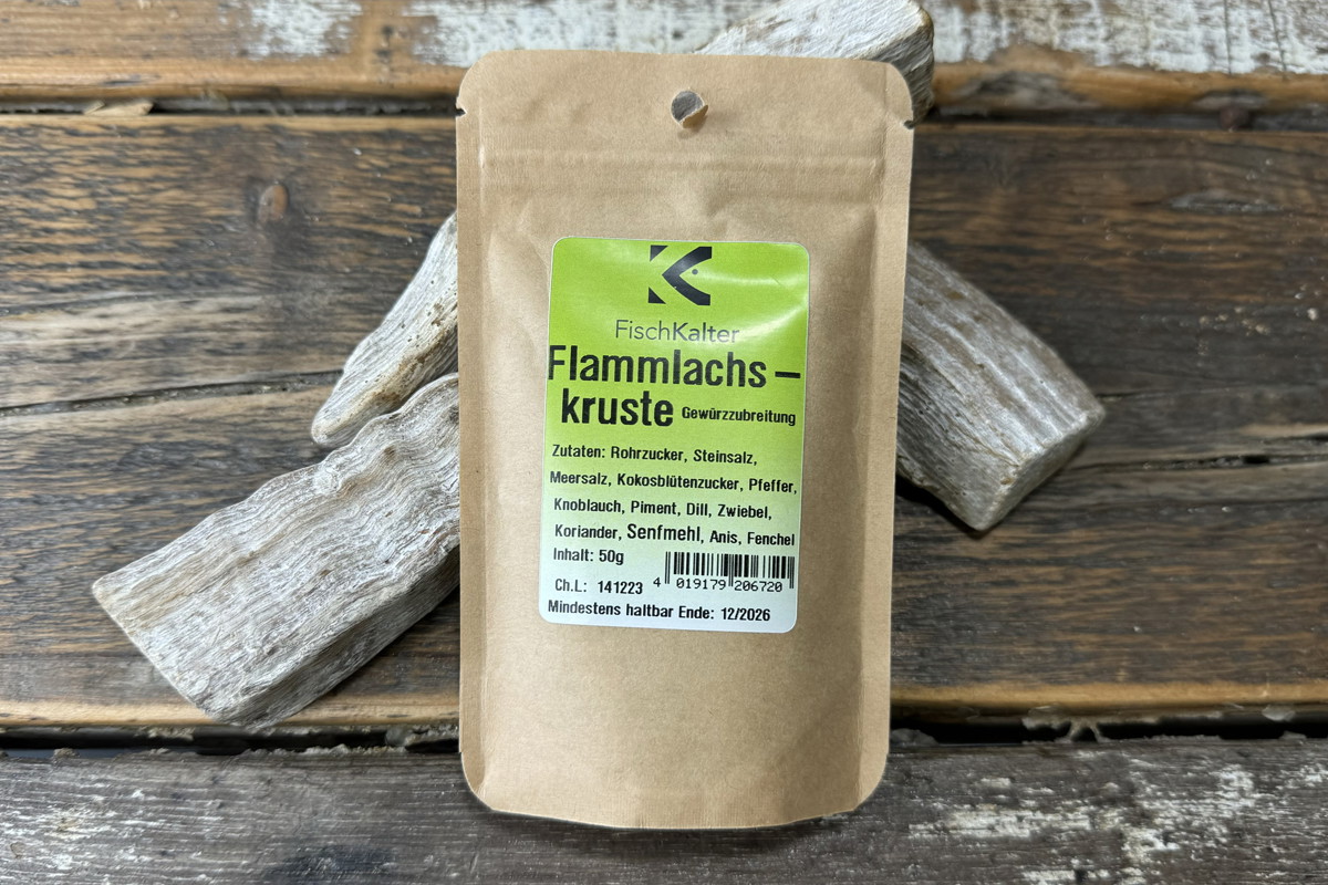 Fisch Kalter's Flammlachskruste