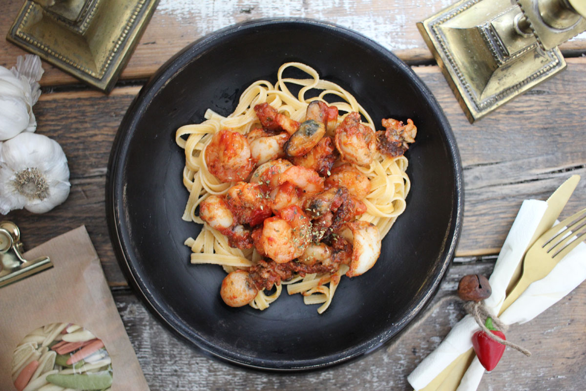 Pasta Frutti di Mare Rezept