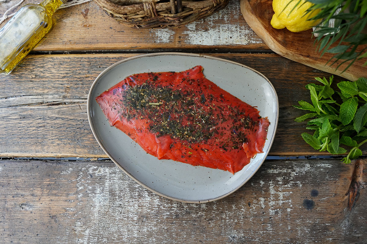 Alaska Rotlachs geräuchert - Wildkäuter