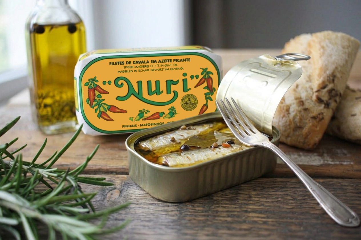 Nuri - Makrelenfilets in scharf gewürztem Olivenöl