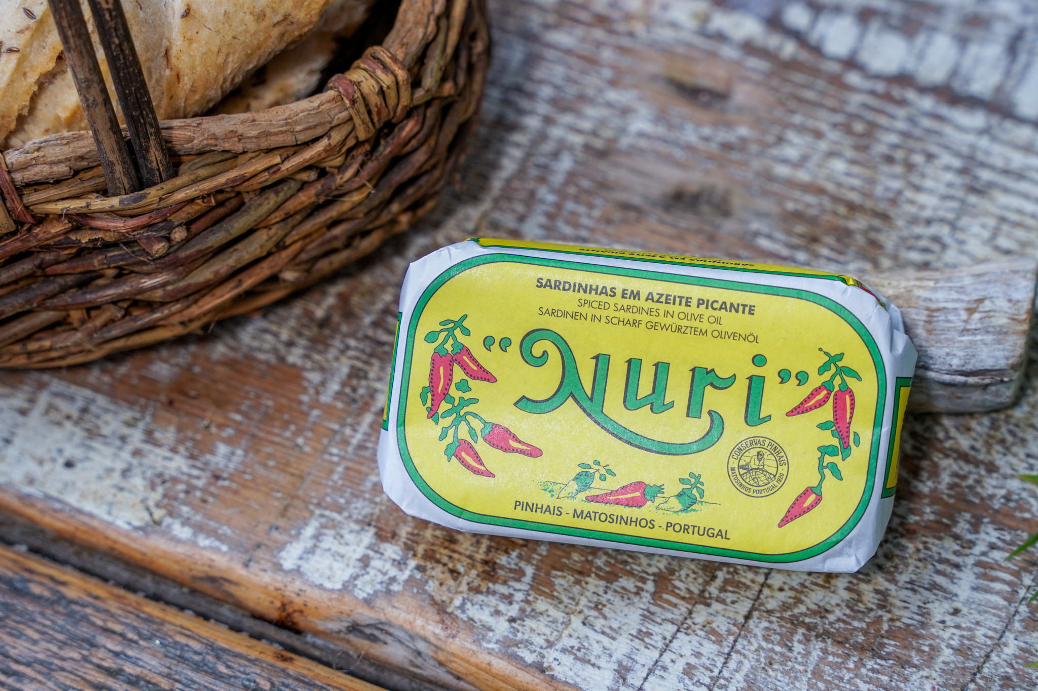 Nuri - Sardinen in scharf gewürztem Olivenöl