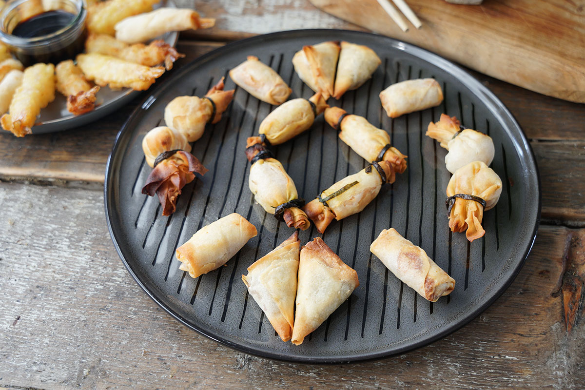SNACK BOX mit Shrimps - Tapas & Starter