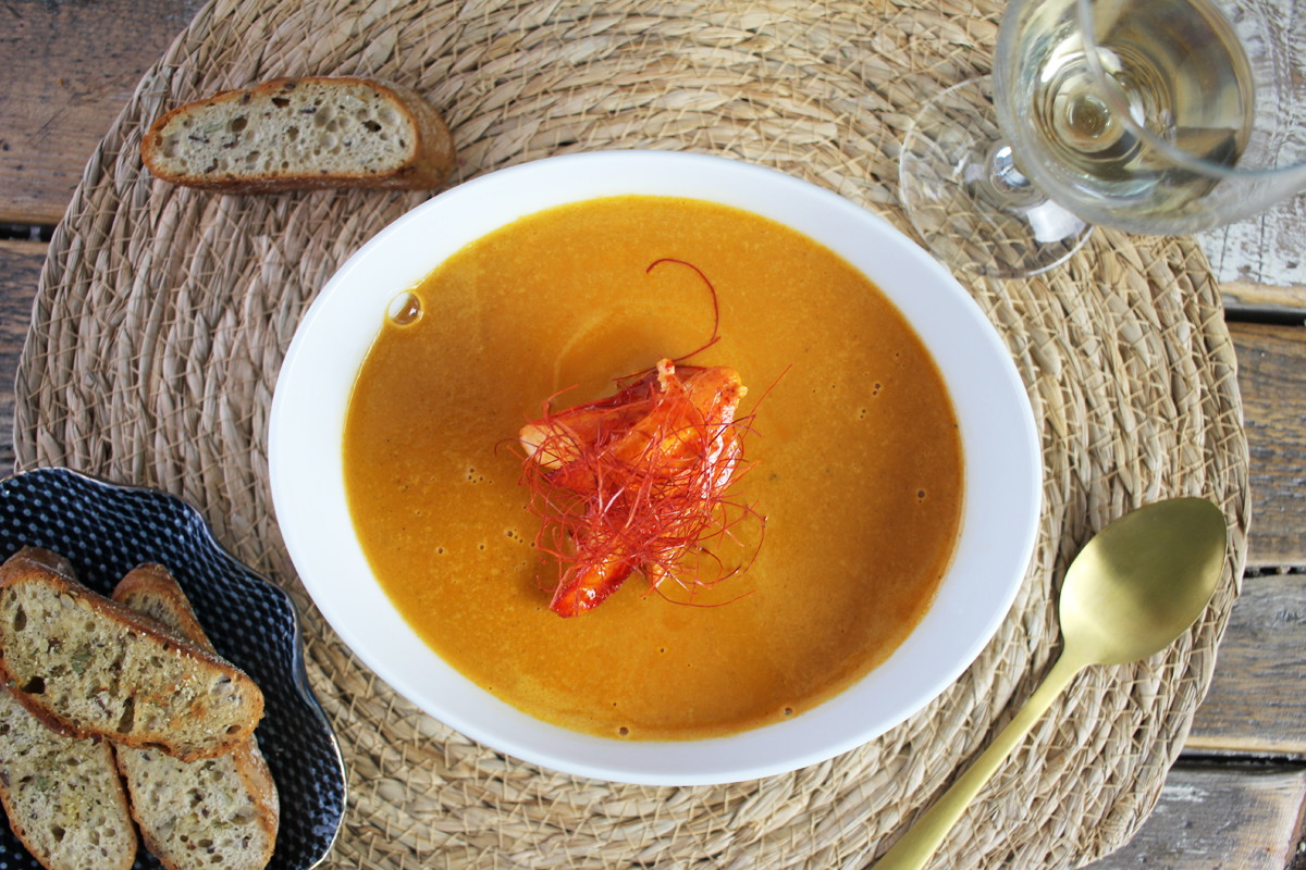 Klassische Hummersuppe 2