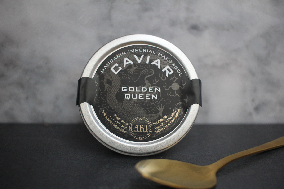 AKI Caviar Mandarin Imperial Golden Queen Malossol