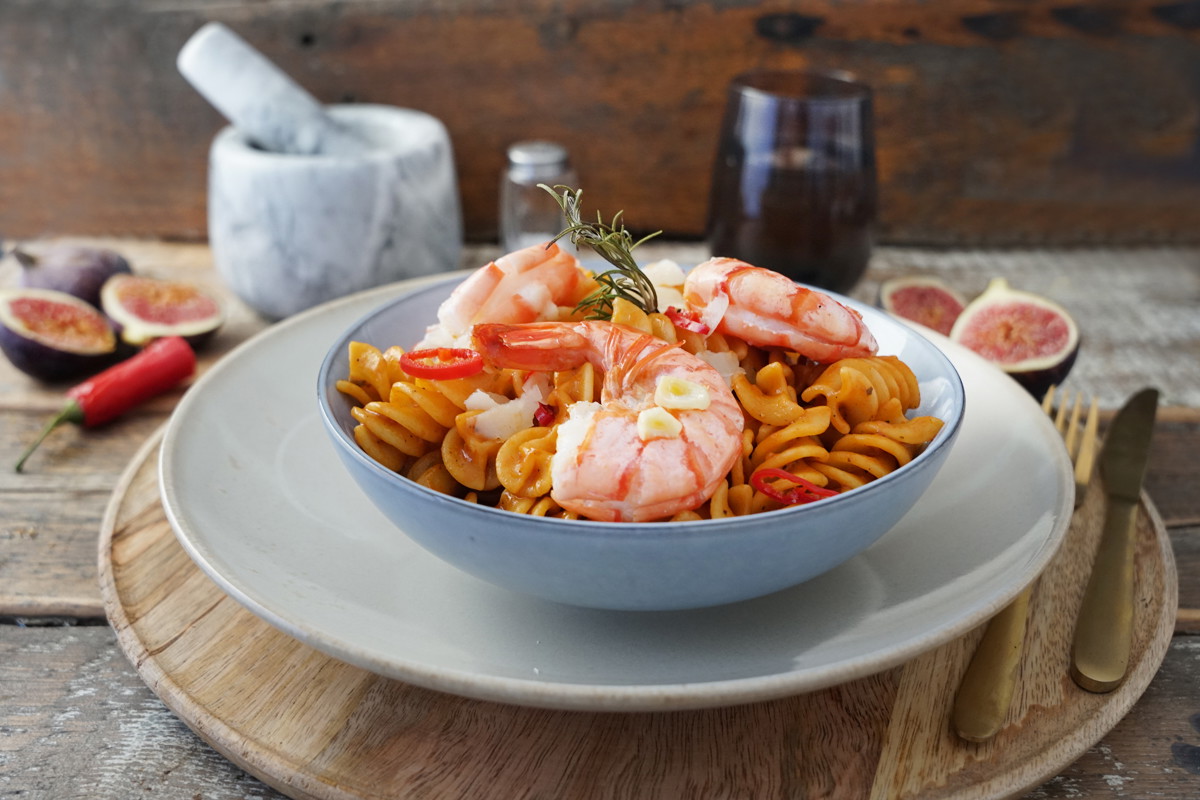 Rezept Garnelen Arrabiata