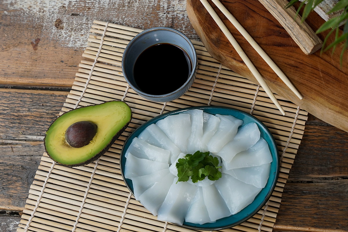Cuttlefish Slice für Sushi