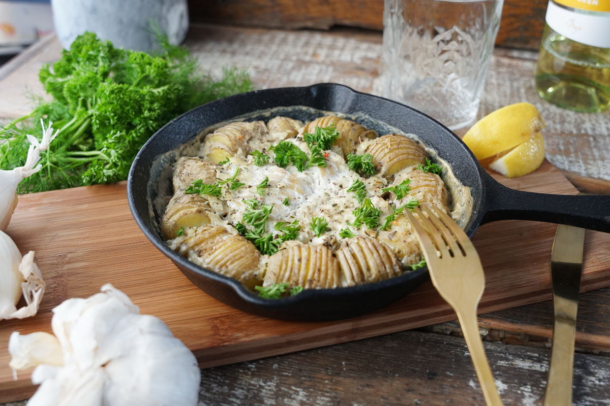 Rotbarschfilet Kartoffelgratin