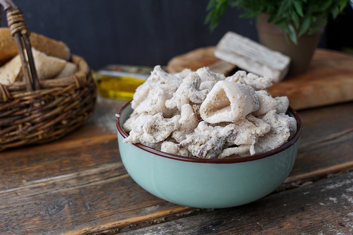 Tintenfisch Mehliert - Streetfood