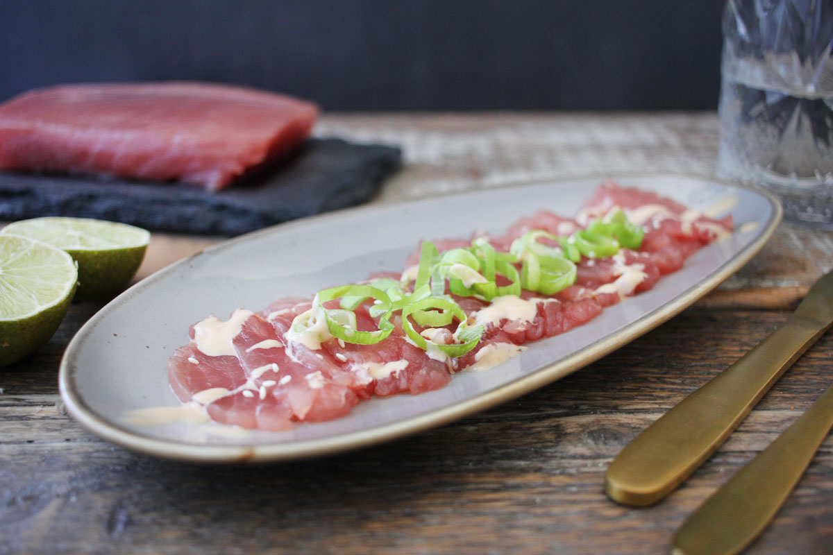 Thunfisch Carpaccio rezept