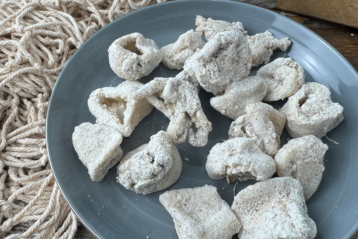 Tintenfisch Mehliert - Streetfood