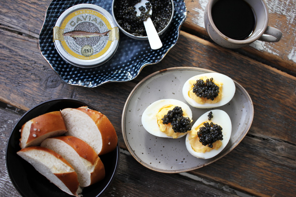 Russische Eier mit Caviar 2