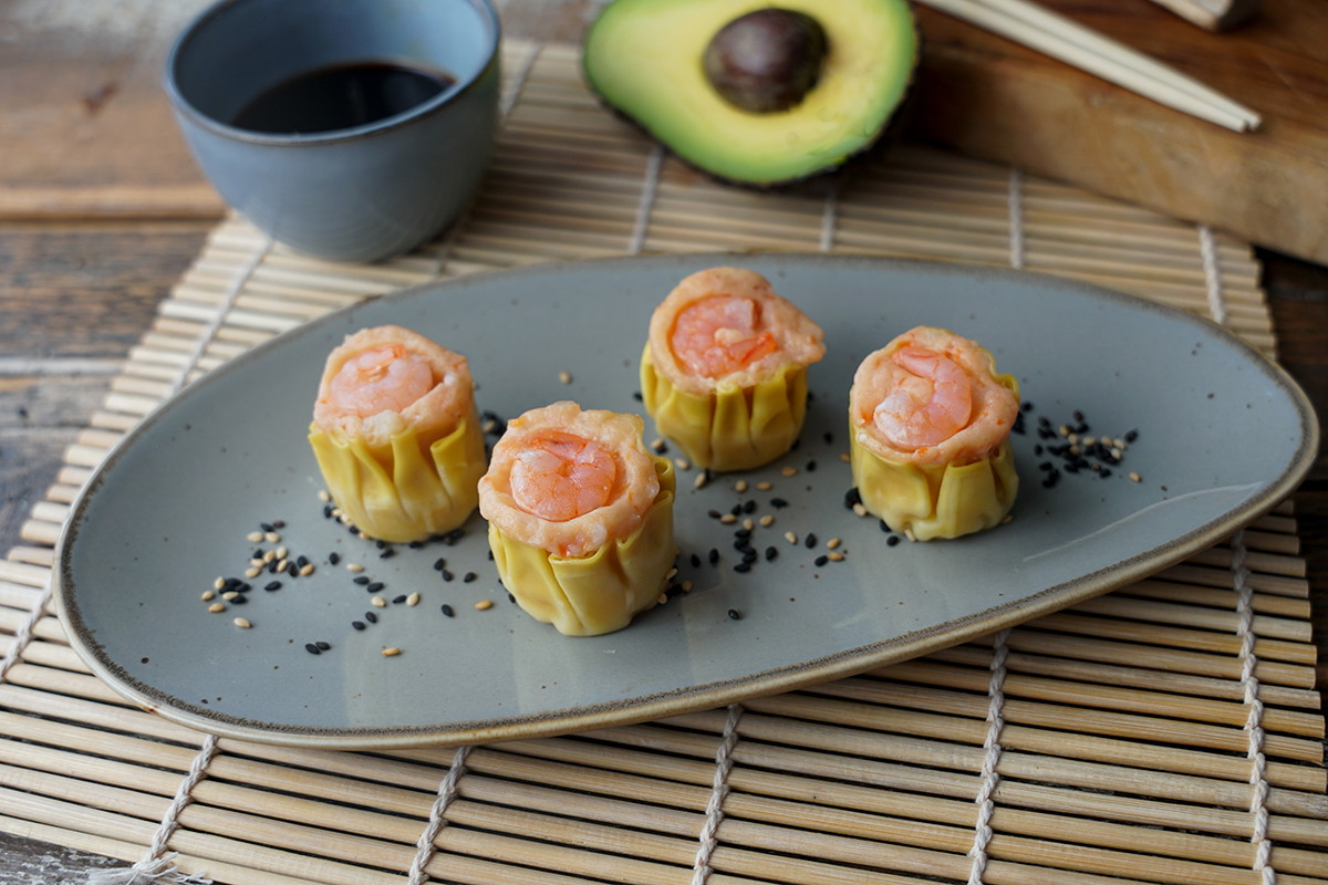 Shaomai Shrimp – Garnelen Dim Sum