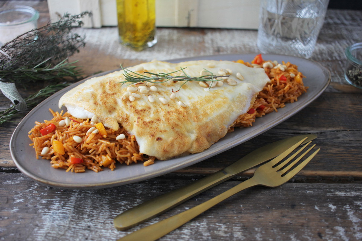 Rezept Scholle Mediterran