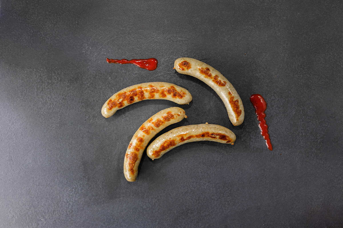 Wildschwein Bratwurst