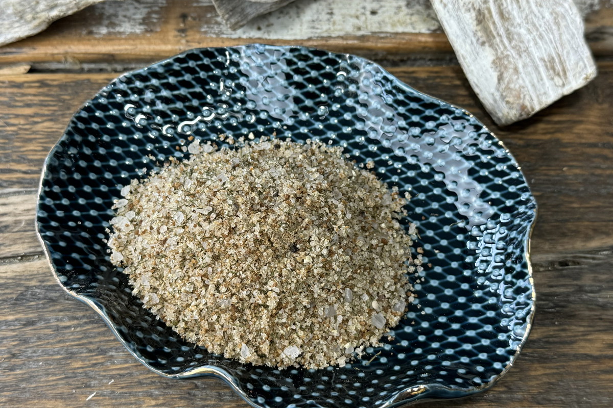 Fisch Kalter's Flammlachskruste