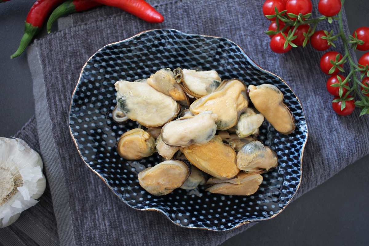 Miesmuschelfleisch