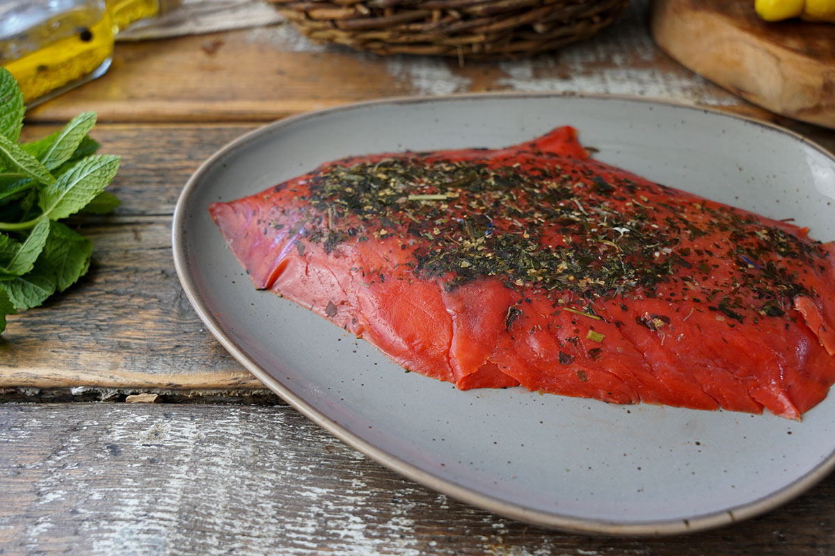 Alaska Rotlachs geräuchert - Wildkäuter