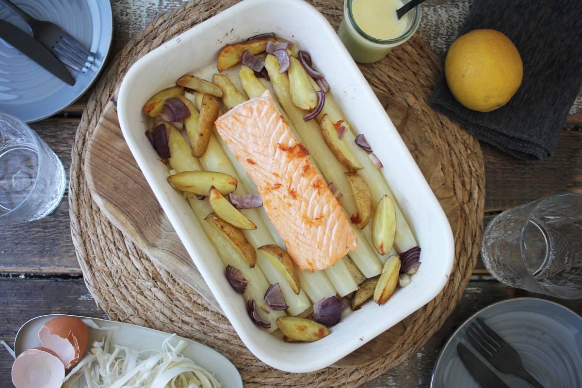 Sargel mit Lachs rezept 2