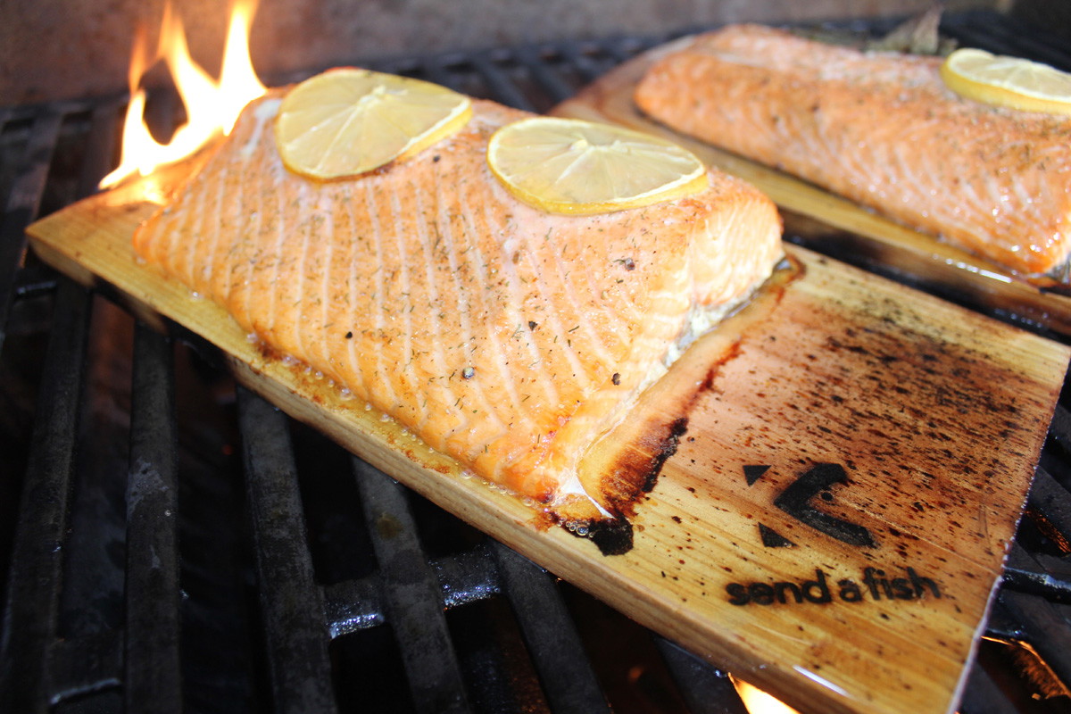 Grillbrett Zedernholz