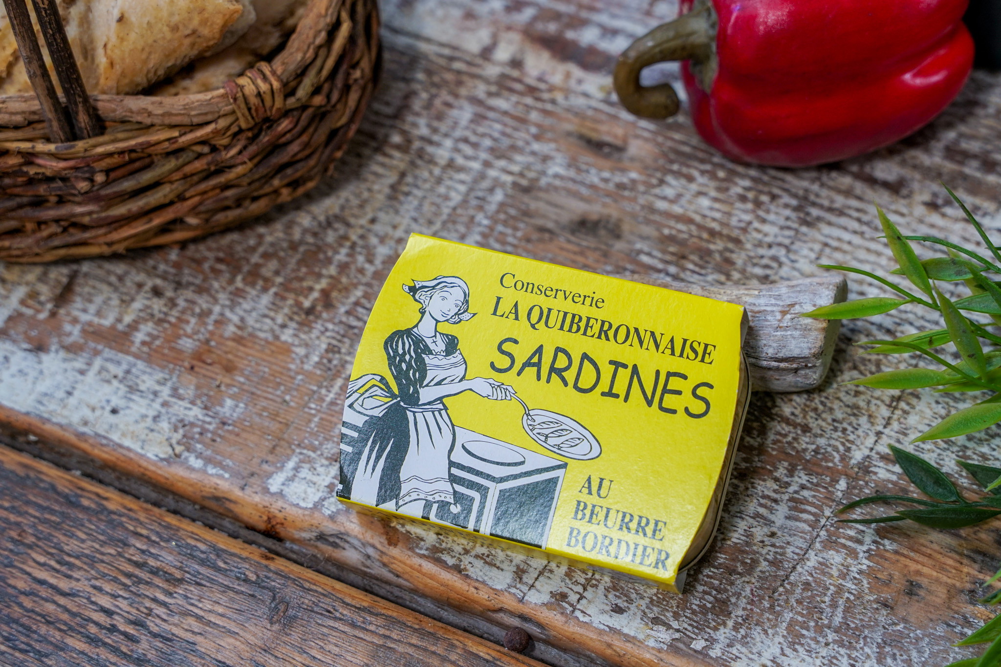 La Quiberonnaise - Sardinen in bretonischer Butter