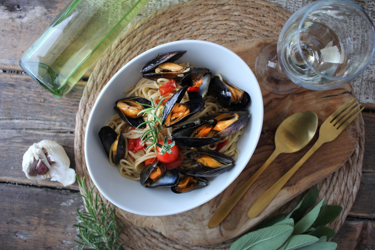 Rezept Linguine al mollusco